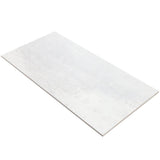 Angela Harris Metallic Light Silver 12 in. x 24 in. Matte Porcelain Floor and Wall Tile (15.49 Sq. Ft. / Case)