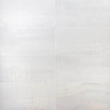 Angela Harris Metallic Light Silver 12 in. x 24 in. Matte Porcelain Floor and Wall Tile (15.49 Sq. Ft. / Case)