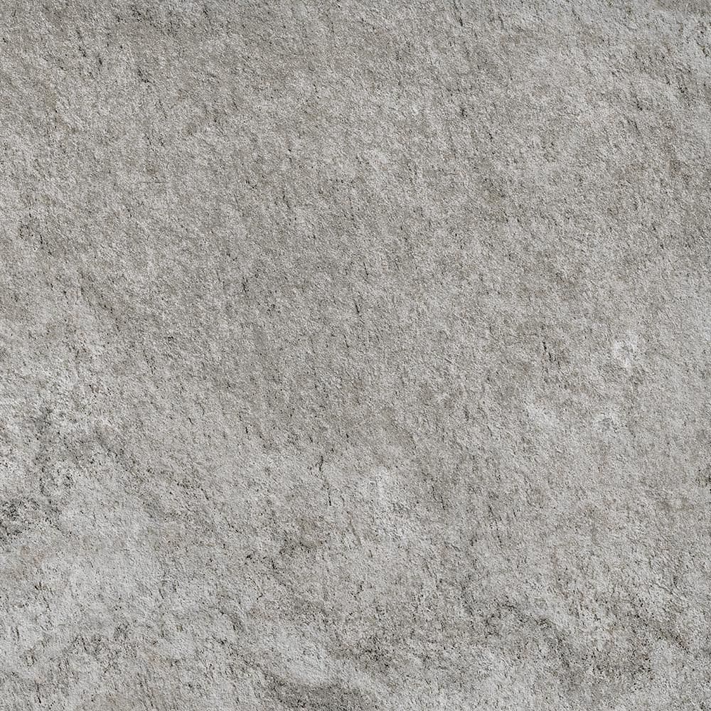 Alpe Silver 24 in. x 24 in. x 0.75 in. Quartzite-Look Porcelain Paver for Outdoor Patios