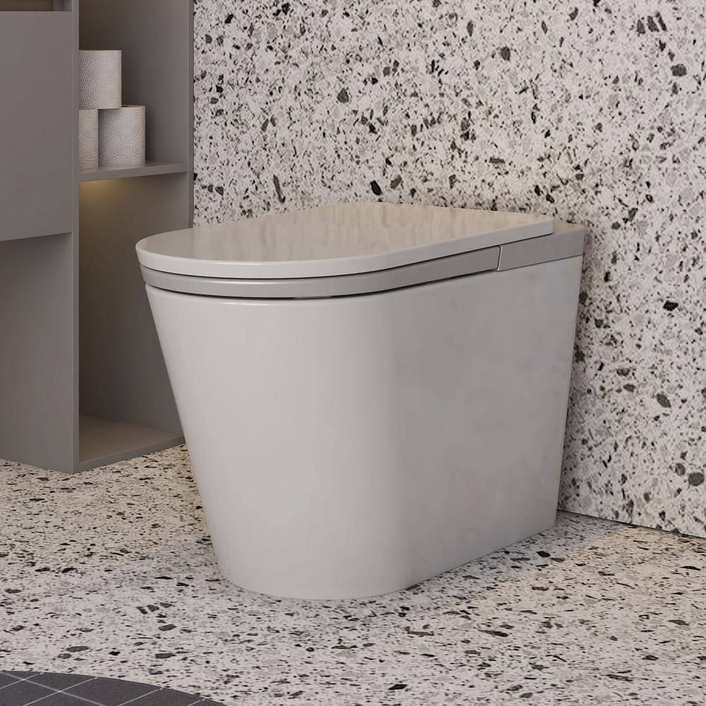 MEDUNJESS L-Z Elongated Smart Toilet with Auto Flush & Heated Seat