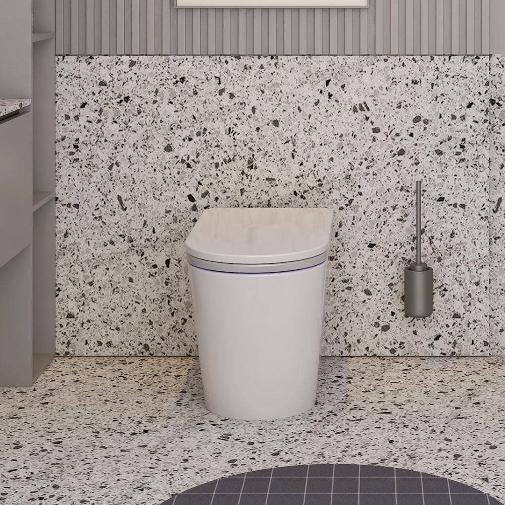 MEDUNJESS L-Z Elongated Smart Toilet with Auto Flush & Heated Seat