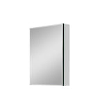 MEDUNJESS ASY 20 in. W x 26 in. H Rectangular Frameless Recessed or Surface Mount Medicine Cabinet with Mirror