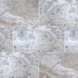 MSI Silver 2 cm. x 16 in. x 24 in. Tumbled Travertine Paver Tile 160.2 sq. ft./Pallet)