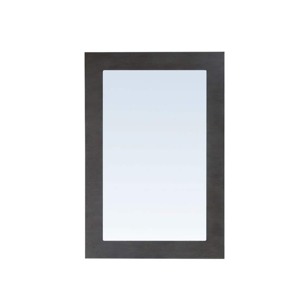 James Martin Vanities Metropolitan 30" x 44" Silver Oak Wall Mirror
