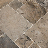 MSI Take Home Tile Sample - Silver Pattern 6 in. x 6 in. Tumbled Travertine Paver Tile (0.25 sq. ft.)