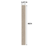 Dekorman Proteco+ Silver Sand Oak 12mm T x 6.41 in. W Uniclic HDF AC4 Waterproof Laminate Wood Flooring (848 sq. ft./pallet)
