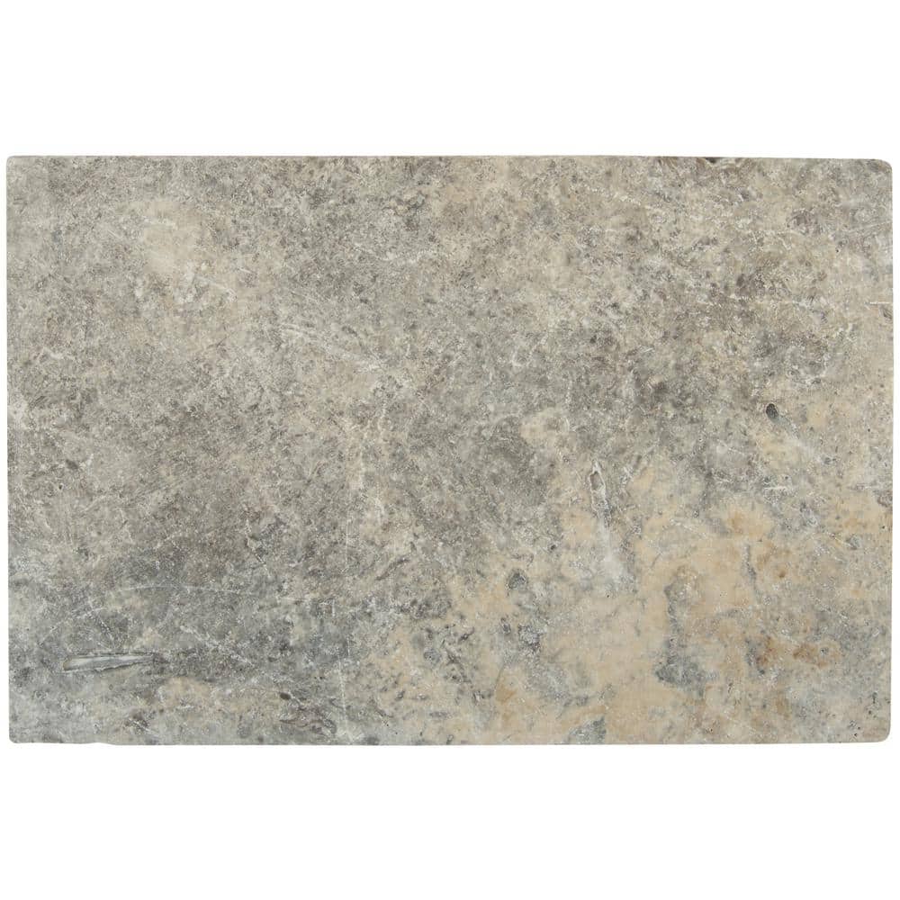 MSI Silver 2 cm. x 16 in. x 24 in. Tumbled Travertine Paver Tile (/40.05 sq. ft./Pallet)