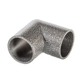 EZ Handrail Silver Vein Aluminum 90 Degree Miter Hand Rail Elbow