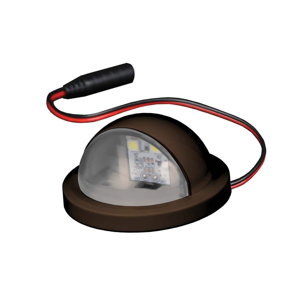 Fiberon Dome Side Light in Simply Brown (2-Pack)