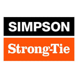 Simpson Strong-Tie #10 x 3-in T25, Flat Head, Deck-Drive DSV Wood Screw, Quik Guard, Tan (70-Pack)