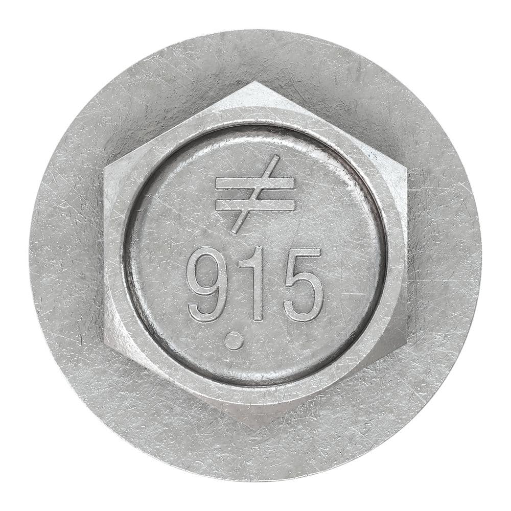 Simpson Strong-Tie #9 x 1-1/2 in. Type 316 Stainless Steel, Hex Drive, Hex Head, Strong-Drive SD Wood Screw (500-Pack)