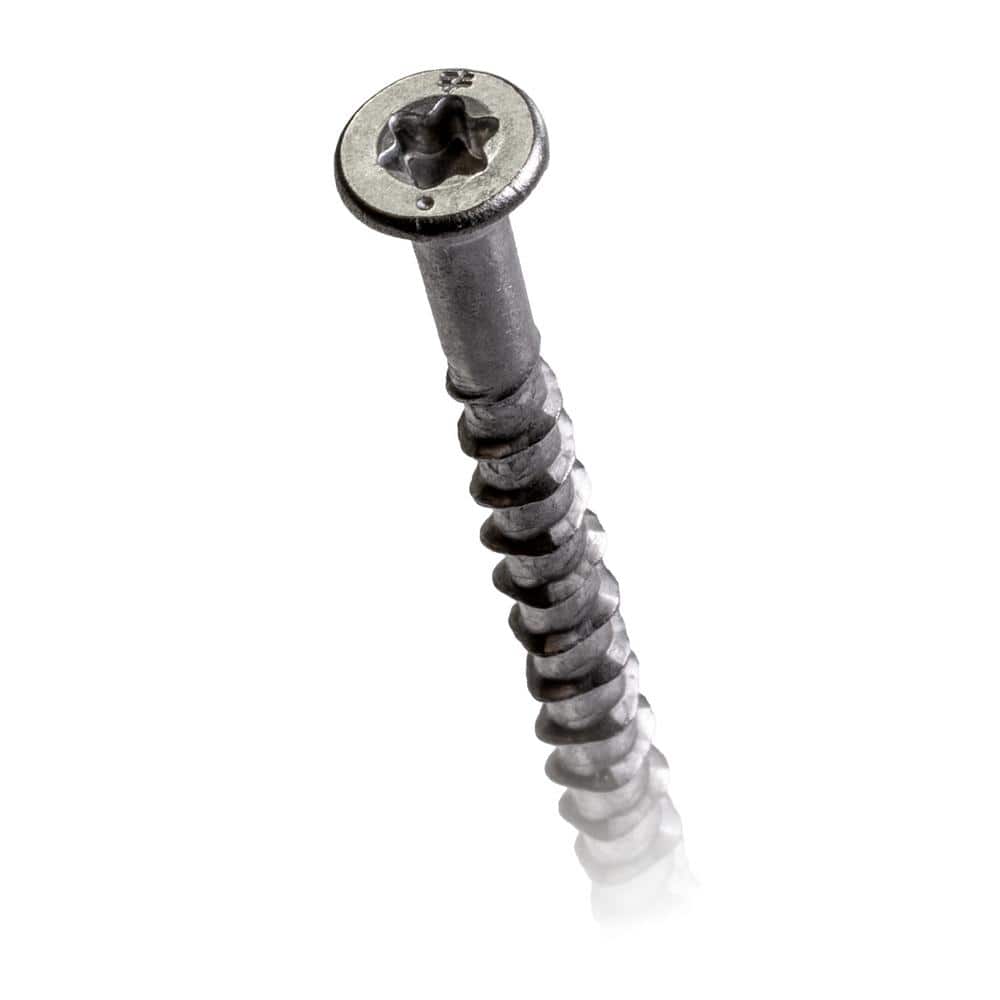 Simpson Strong-Tie #10 x 2-1/2 in. T-25, Flat Head, Type 316 Stainless Steel Deck-Drive DWP Wood Screw (200-Pack)