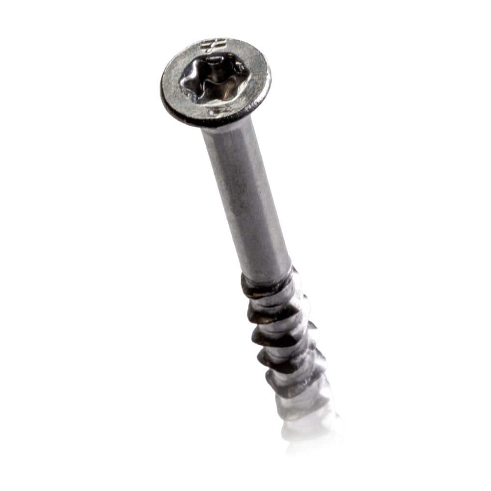 Simpson Strong-Tie #10 x 3 in. T25, Flat Head, Type 316 Stainless Steel Deck-Drive DWP Wood Screw (180-Pack)