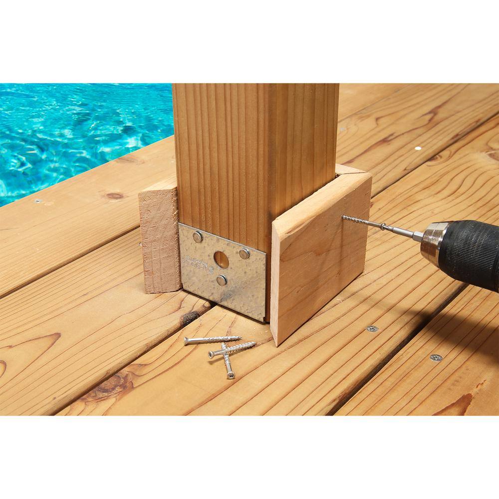 Simpson Strong-Tie #10 x 3 in. T25, Flat Head, Type 316 Stainless Steel Deck-Drive DWP Wood Screw (180-Pack)