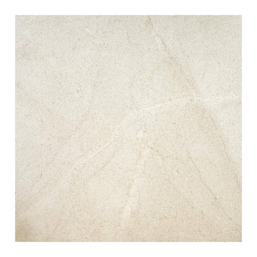 MSI Skye Blonde 24 in. x 24 in. x 0.38 in. Matte Paver Porcelain Stone Look Floor and Wall Tile (16 sq. ft./Case)