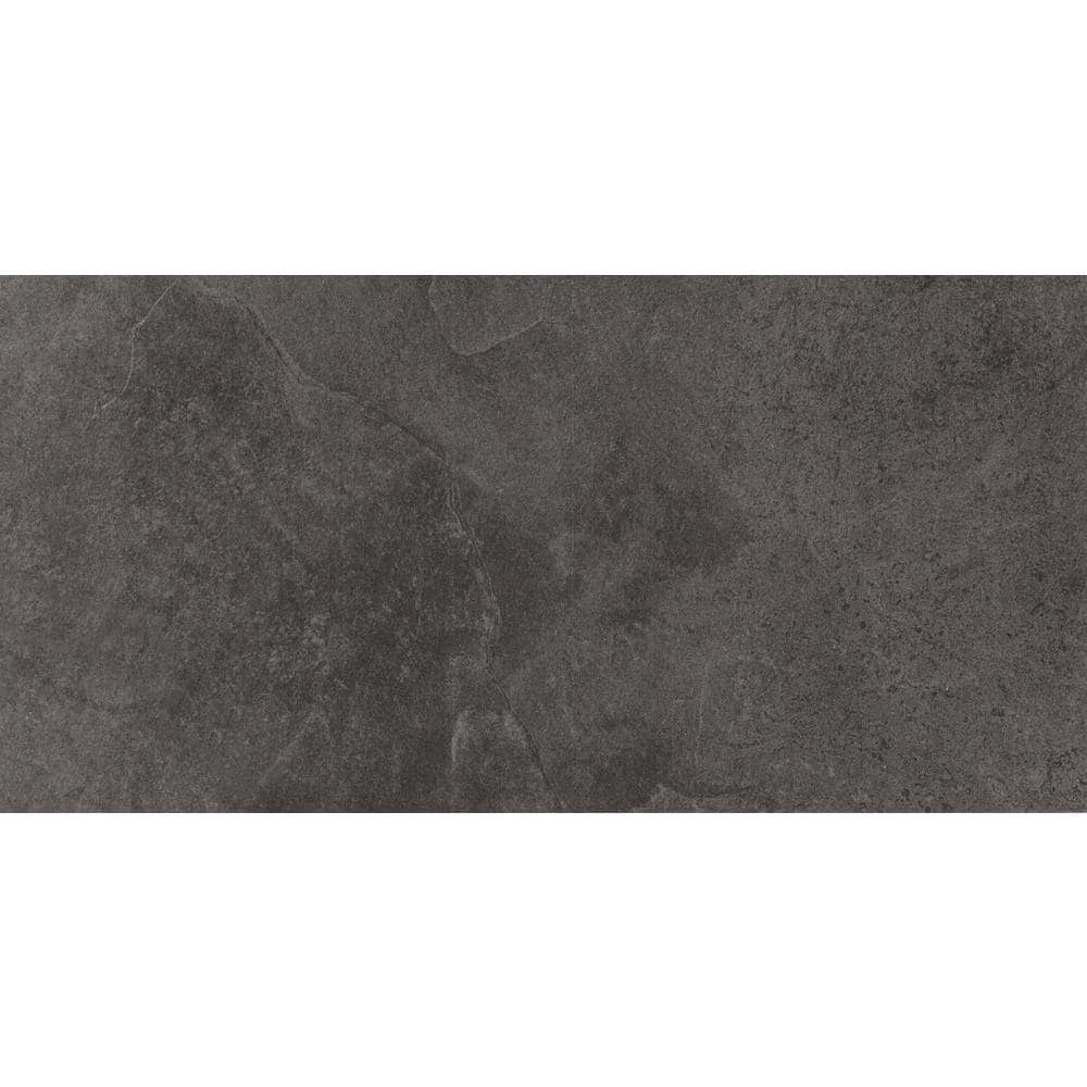 Daltile Cascade Ridge Slate 12 in. x 24 in. Glazed Ceramic Floor and Wall Tile (15.04 sq. ft./case)