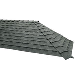 GAF TimberCrest Slate Bullnose Hip and Ridge Cap Shingles - 20 ft Coverage