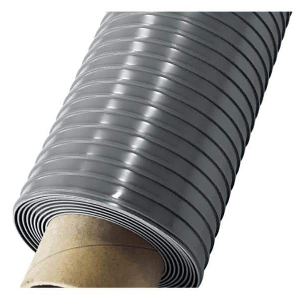 G-Floor Rib 8.5 ft. x 22 ft. Slate Grey Vinyl Garage Flooring Cover and Protector