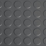 G-Floor Coin 10 ft. x 24 ft. Slate Grey Commercial Grade Vinyl Garage Flooring Cover and Protector