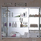 WOODBRIDGE 36 in. W x 30 in. H Surface-Mount Bathroom Medicine Cabinet with Mirror