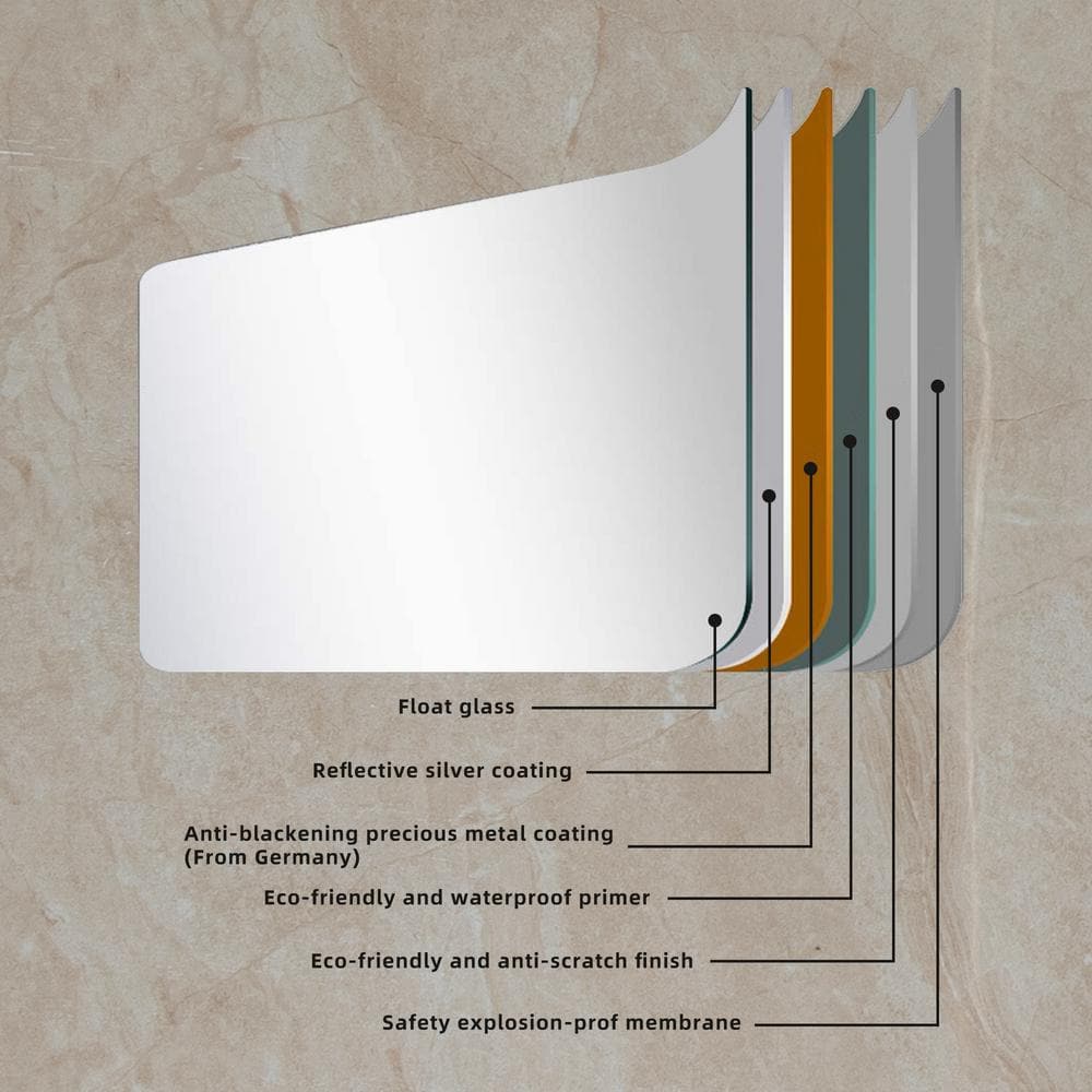 WOODBRIDGE 36 in. W x 30 in. H Surface-Mount Bathroom Medicine Cabinet with Mirror