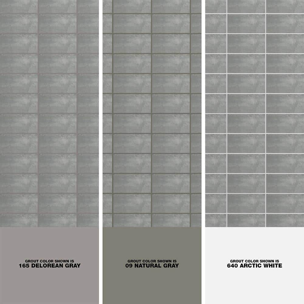 Ivy Hill Tile Forge Smoke 24 in. x 12 in. Matte Porcelain Floor and Wall Tile (7 Pieces, 13.56 sq. ft./Case)