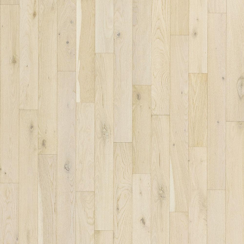 Mohawk Celestial Sky Smoked Oyster Oak 0.37 in. T x 5 in. W Wirebrushed Engineered Hardwood Flooring (29.53 sq. ft./case)