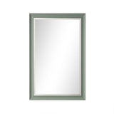 James Martin Vanities Glenbrooke 26" x 40" Rectangular Vanity Mirror in Smokey Celadon