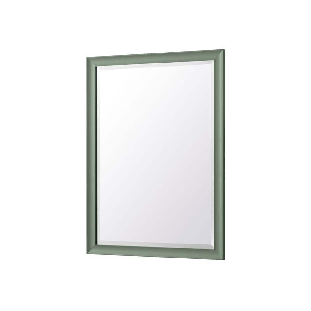 James Martin Vanities Glenbrook 30" x 40" Rectangular Vanity Mirror in Smokey Celadon