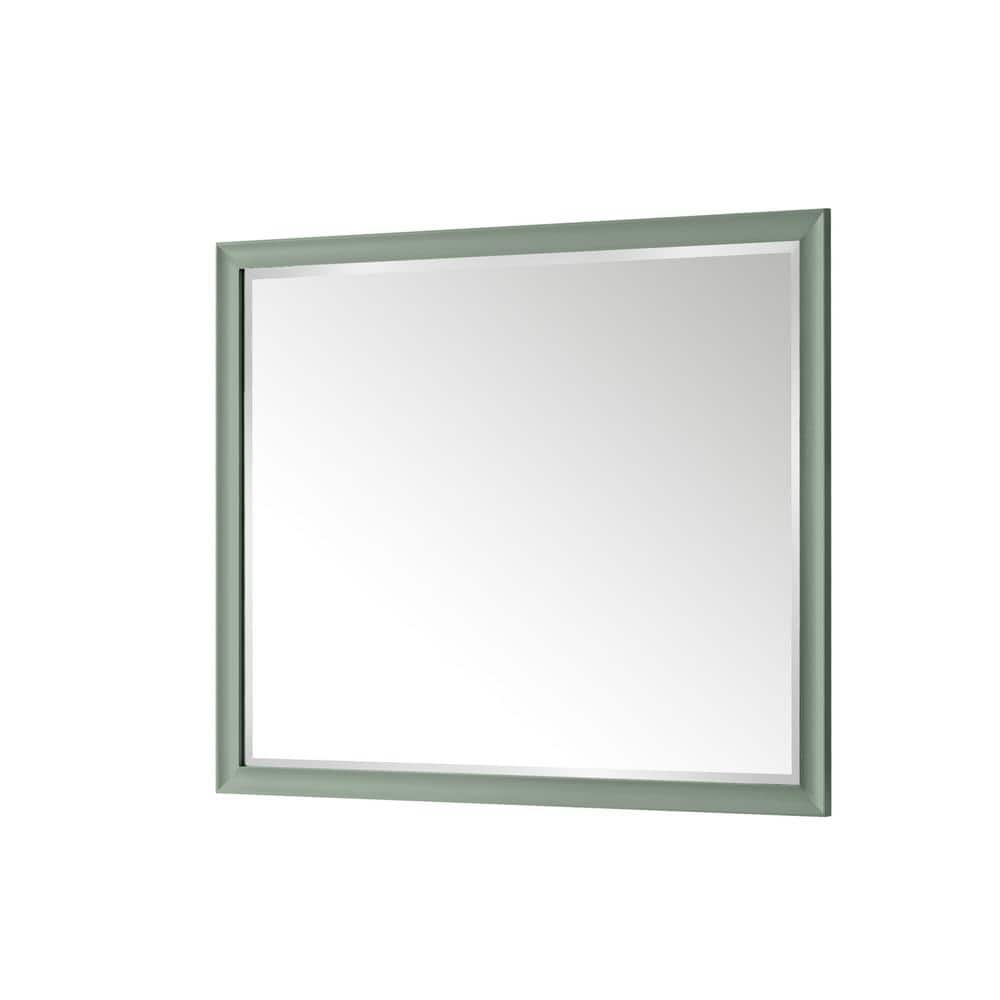 James Martin Vanities Glenbrooke 48" x 40" Rectangular Vanity Mirror in Smokey Celadon