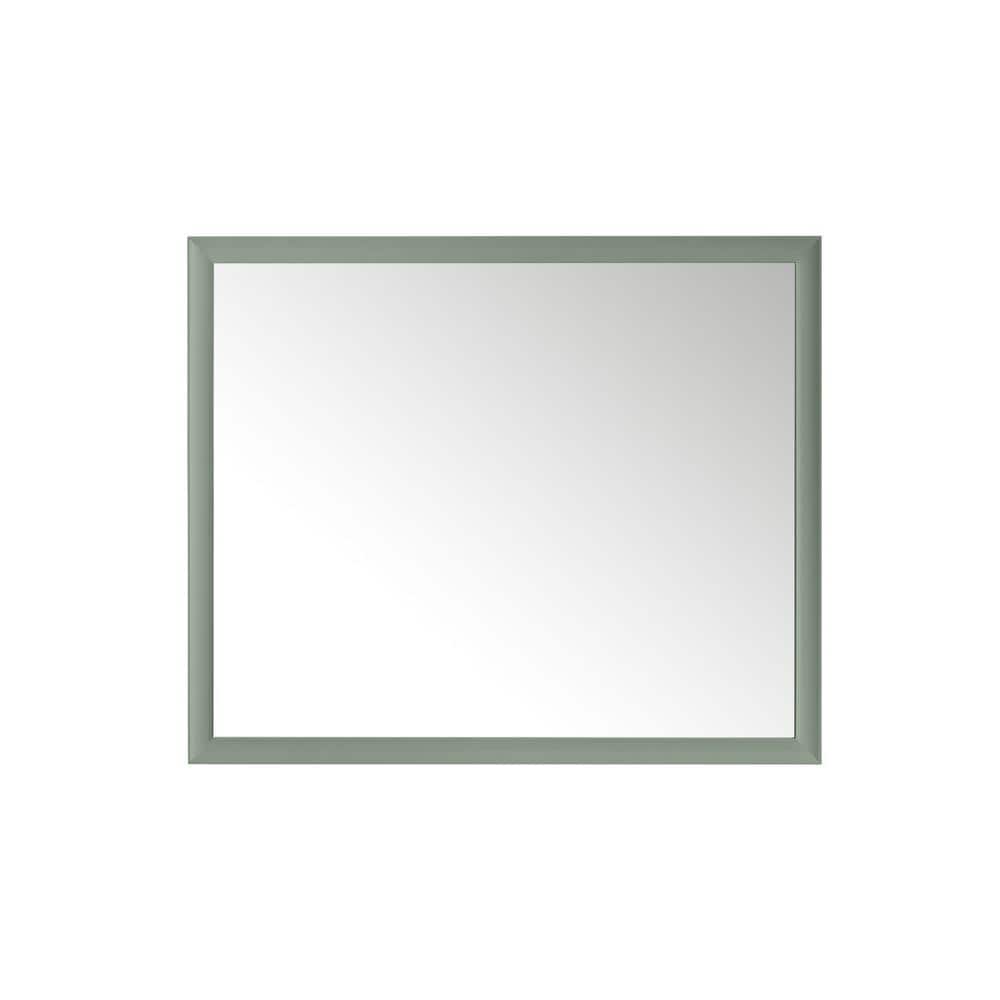 James Martin Vanities Glenbrooke 48" x 40" Rectangular Vanity Mirror in Smokey Celadon