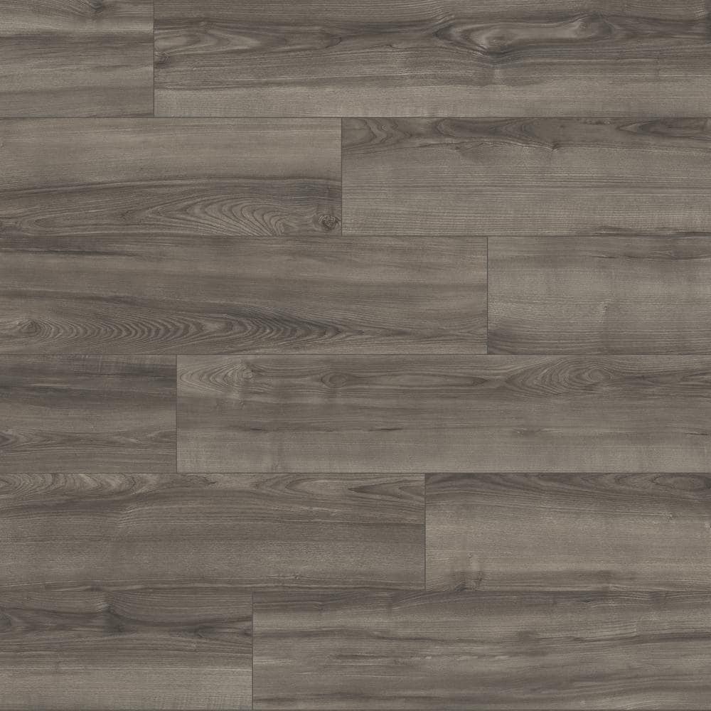 Krono Original Smokey Heirloom Ash 10 mm T x 8 in. W Waterproof Laminate Wood Flooring (18.6 sqft/case)