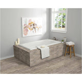 Daltile Stonehollow Smoky Taupe 12 in. x 12 in. x 6.35 mm Ceramic Brick Joint Mosaic Floor and Wall Tile (0.83 sq. ft. per piece)