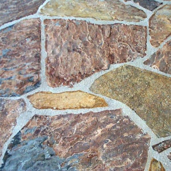 Southwest Boulder & Stone 16 in. x 12 in. x 2 in. 120 sq. ft. Snakeskin Natural Flagstone for Landscape, Gardens and Pathways