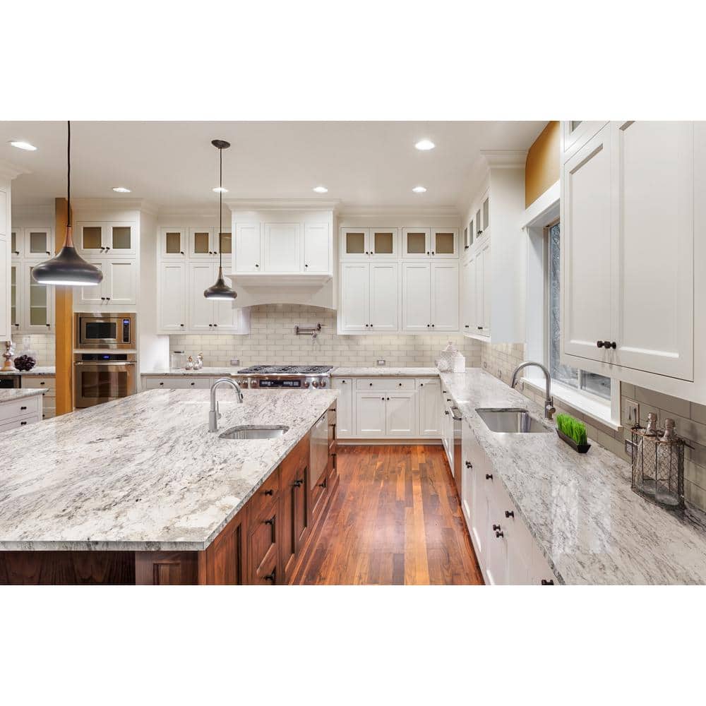 MSI Snow Cap White 3 in. x 9 in. x 8mm Glossy Glass Wall Tile (3.8 sq. ft. / case)