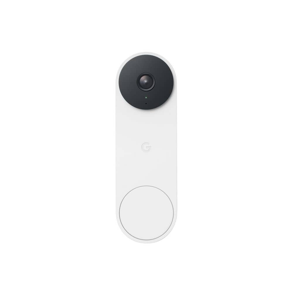 Google Nest Doorbell (Wired, 2nd Gen) - Snow