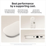 Google TV Streamer (4K) with Voice Remote