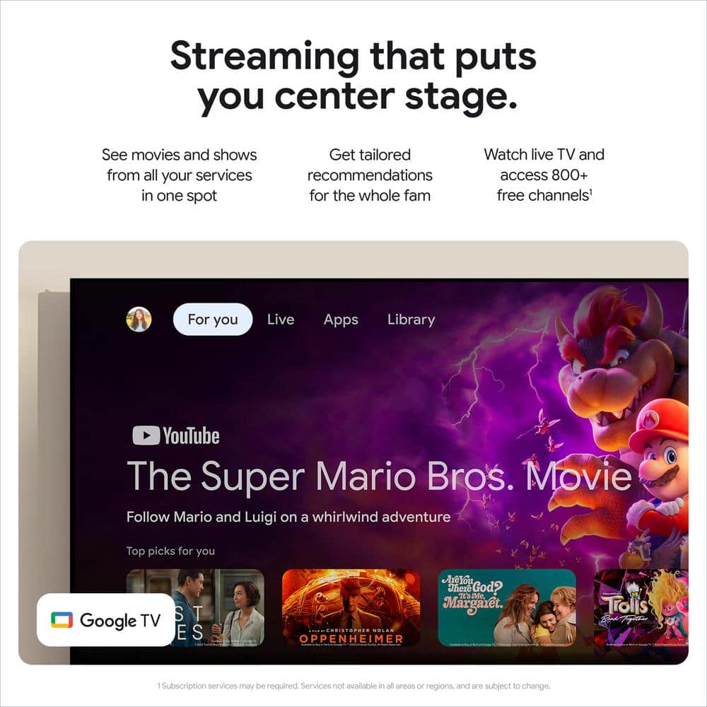 Google TV Streamer (4K) with Voice Remote