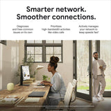 Google Nest Wifi Pro (Wi-Fi 6E) - 2 Pack - Snow