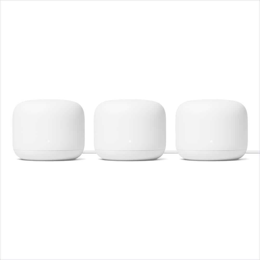 Google Nest Wifi - Mesh Router AC2200 - 3 Pack