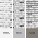 Daltile Snow Illusion 2-5/8 in. x 12 in. Marble Decorative Accent Wall Tile (0.2188 sq. ft. per Piece)