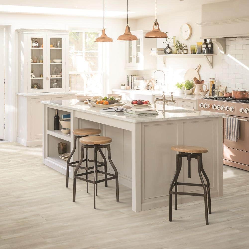 Pergo Outlast+ Soft Oak Glazed 12 mm T x 7.4 in. W Waterproof Laminate Wood Flooring (19.63 sqft/case)