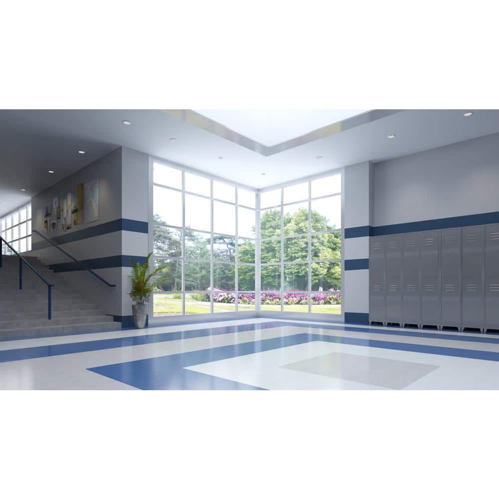 Armstrong Imperial Texture VCT 12 in. x 12 in. Soft Warm Gray Standard Excelon Commercial Vinyl Tile (45 sq. ft. / case)