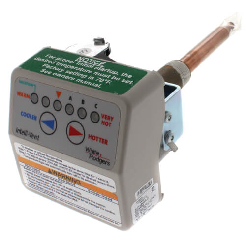 Rheem SP13846A thermostat - front view (Voltage: 120v; Product Type: Thermostat)