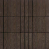 NewTechWood UltraShield Naturale 1 ft. x 1 ft. Quick Deck Outdoor Composite Deck Tile Sample in Spanish Walnut