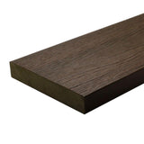 NewTechWood UltraShield Naturale Cortes Series 1 in. x 6 in. x 1 ft. Spanish Walnut Solid Composite Decking Board Sample