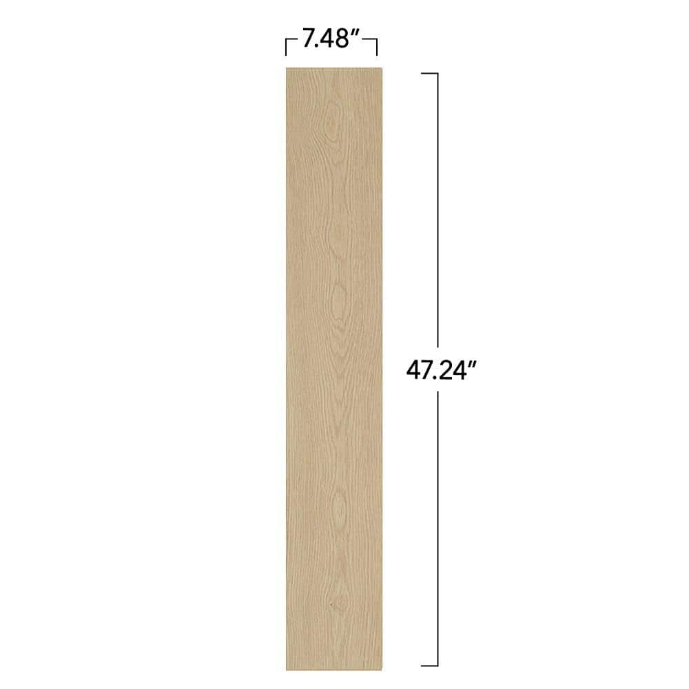 Pergo Outlast+ Sparrow Patel Oak 12 mm T x 7.4 in. W Waterproof Laminate Wood Flooring (19.63 sq. ft./Case)