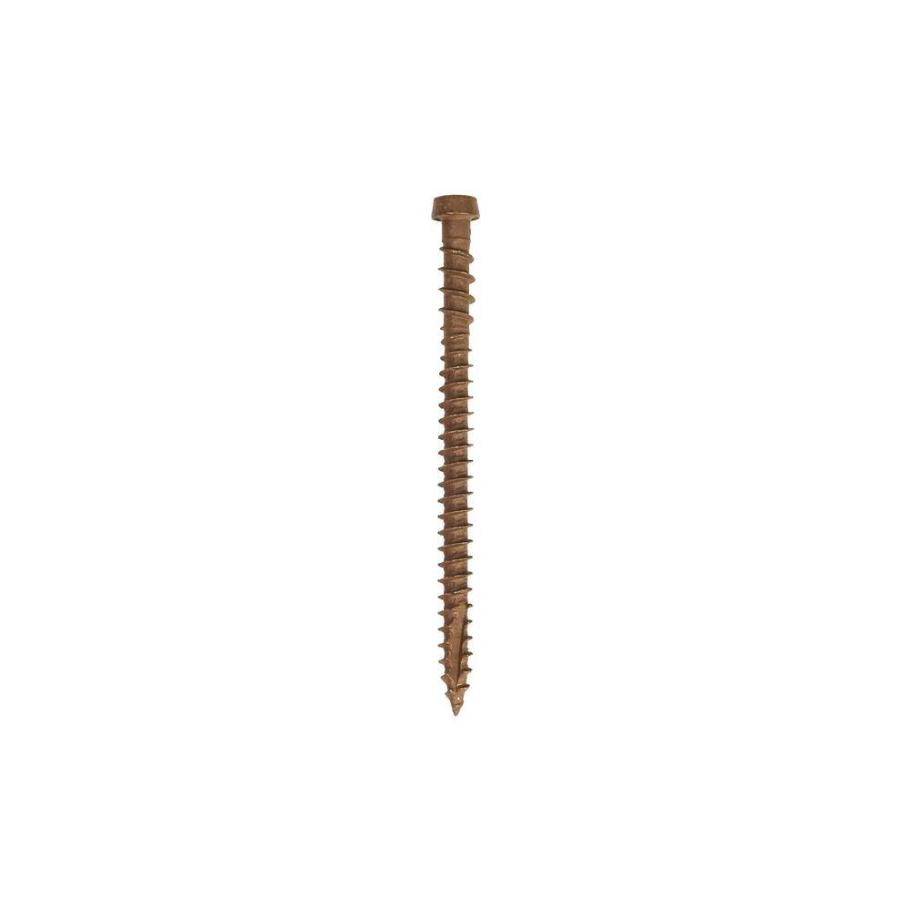 SPAX #10 x 2-3/4 in. Exterior Cylindric Head Composite Deck Screws Sand Torx T-Star (350 Each) 5 LB Bit Included
