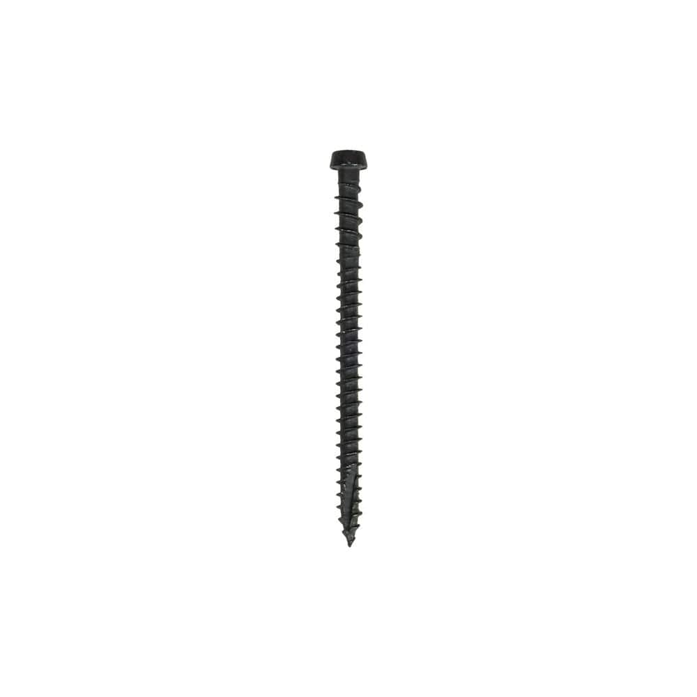 SPAX #10 x 2-3/4 in. Exterior Cylindric Head Composite Deck Screws Slate Torx T-Star (350 Each) 5 LB Bit Included
