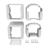 Bella Premier Series Rail White Stair Bracket Kit
